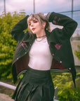 Ironmouse Varsity Jacket Black