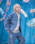 MIKU EXPO Leek Denim Jacket