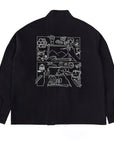 Spilled Ink Noragi Jacket Black