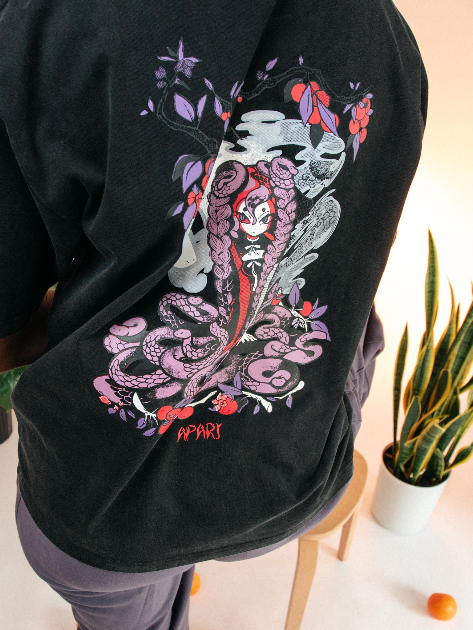 Year of the Snake Black T-Shirt