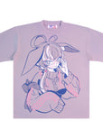 Michi Portrait T-Shirt Lavender