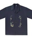Year of the Snake Button Down Navy