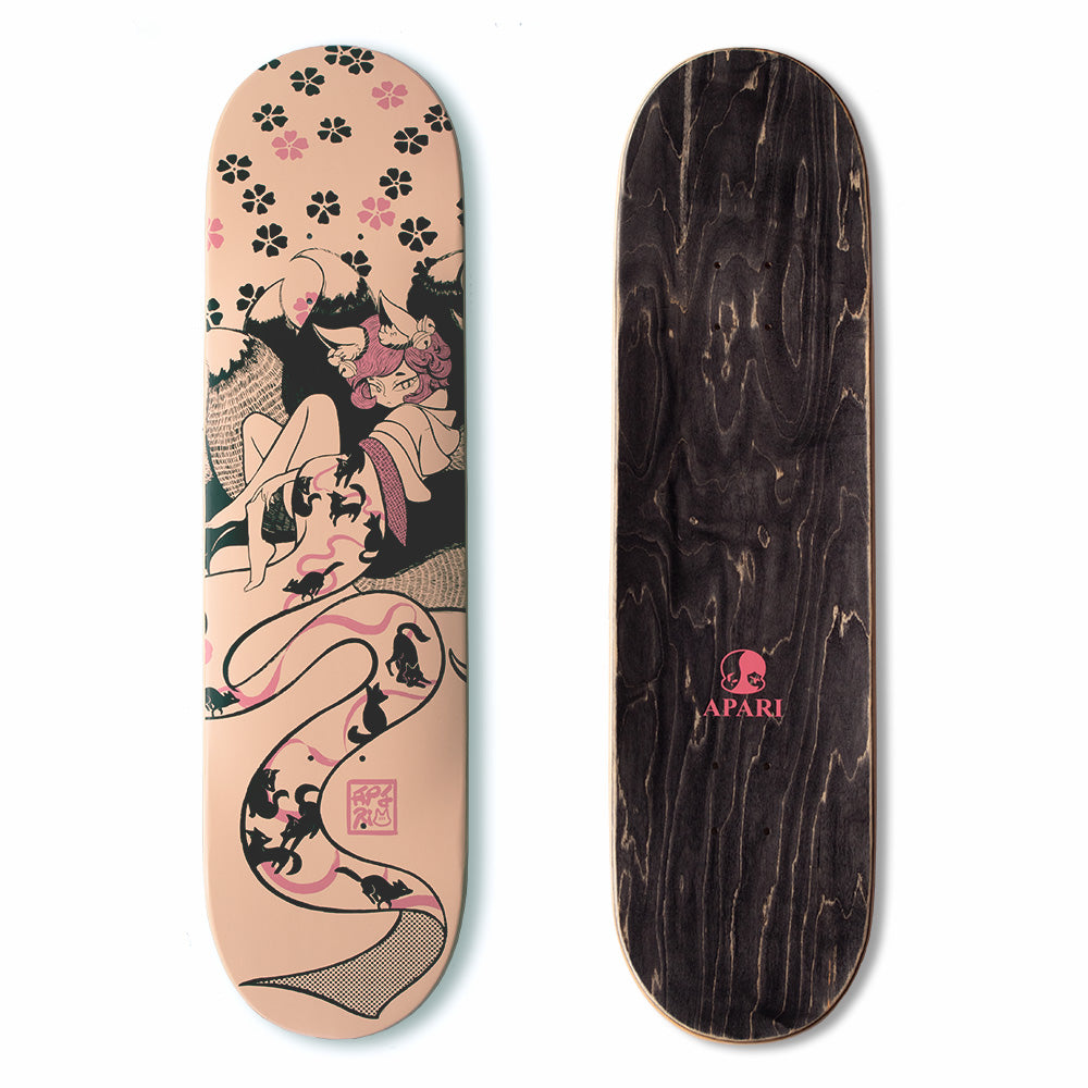 Kitsune Skate Deck Apari