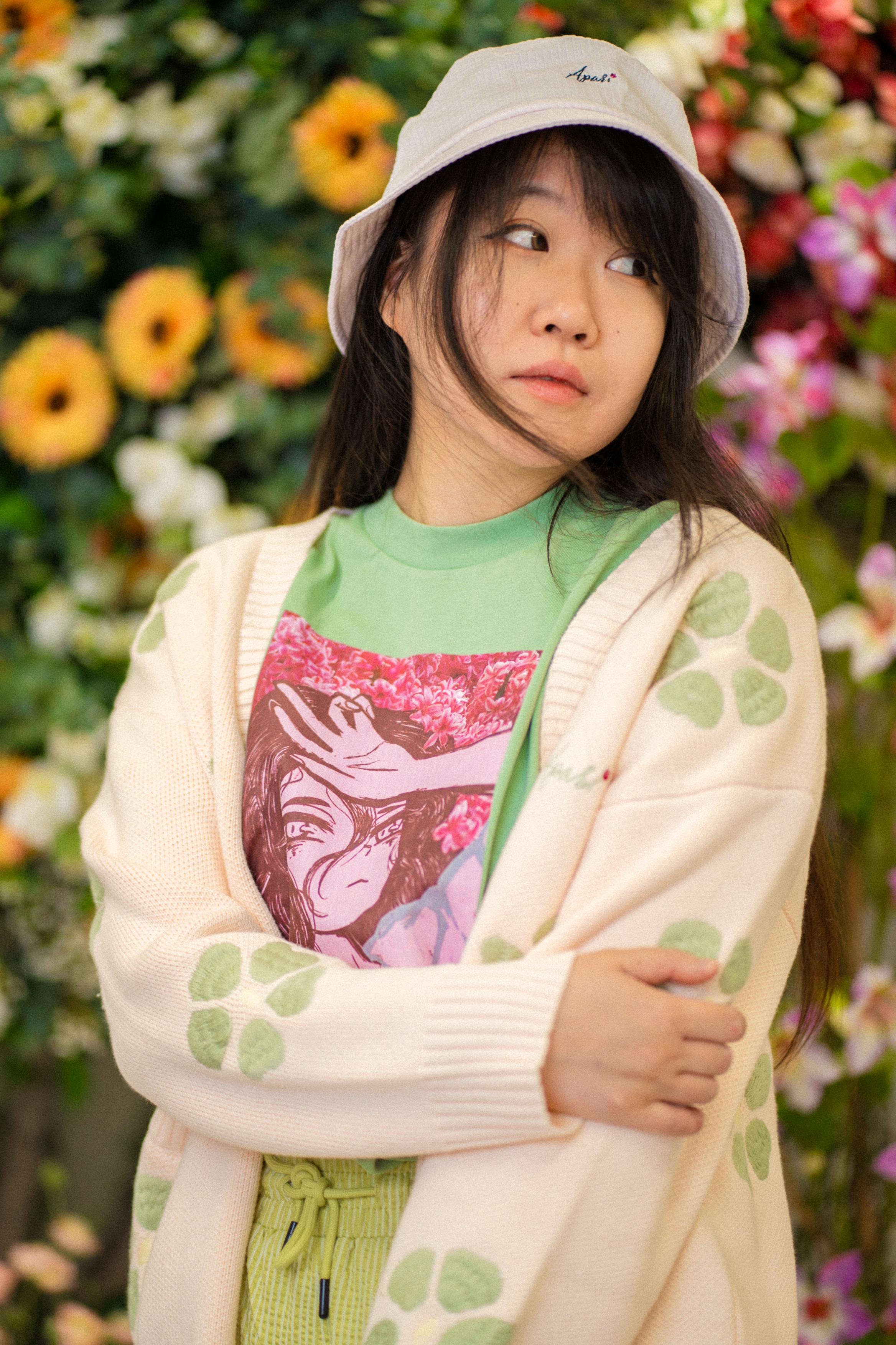 Flower Knit Cardigan – Apari