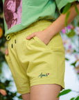 Seersucker Women's Short Green