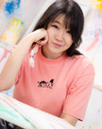 Spilled Ink T-Shirt Red