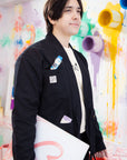 Spilled Ink Noragi Jacket Black