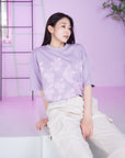 Michi Rise Up T-Shirt Lavender