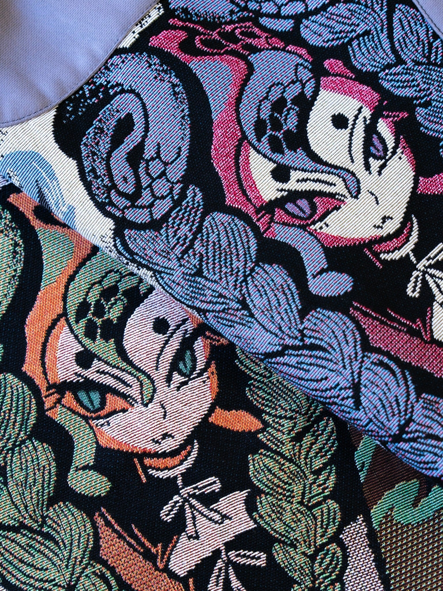 Year of the Snake Woven Black Sweater