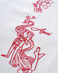 Year of the Snake Button Down Cream