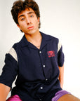 Gamer Button Down Navy