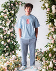 Tulip T-Shirt Blue