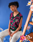 Tulip Vest Green