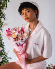 Oni Button Down Pink