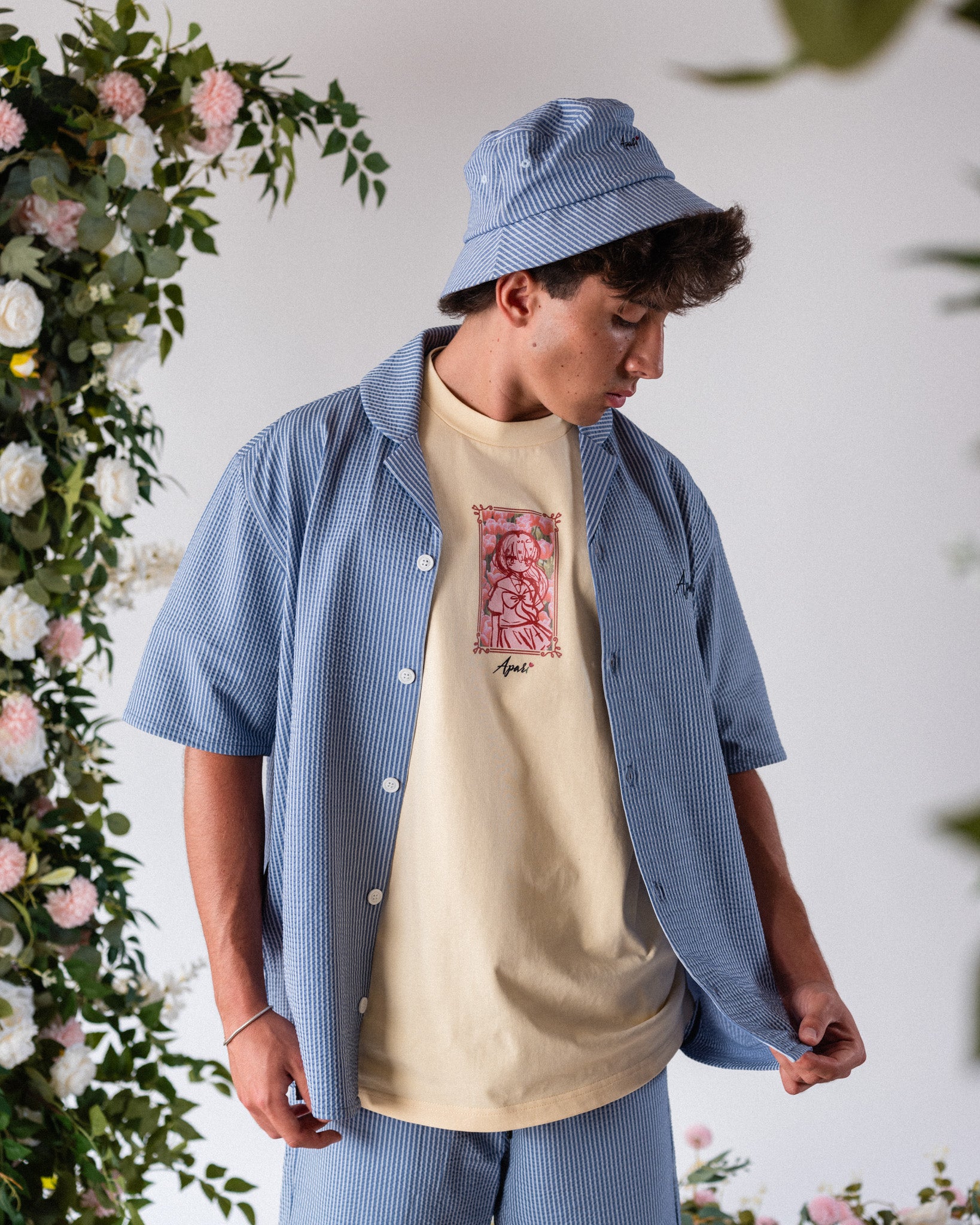 Oni Button Down Blue