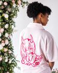 Oni Button Down Pink