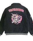Ironmouse Varsity Jacket Black