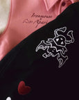 Ironmouse Varsity Jacket Black