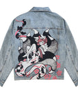 Sakura Kitsune Jean Jacket