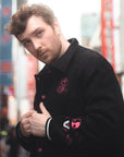 Ironmouse Varsity Jacket Black