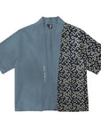 Floral Split Haori Blue