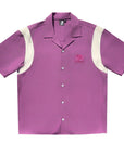 Gamer Button Down Purple