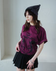 Ironmouse Portrait Royal Plum T-Shirt