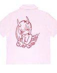 Oni Button Down Pink