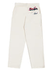 Ribbed Flora Pants Cream