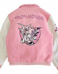 Ironmouse Varsity Jacket Pink
