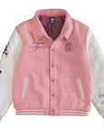 Ironmouse Varsity Jacket Pink