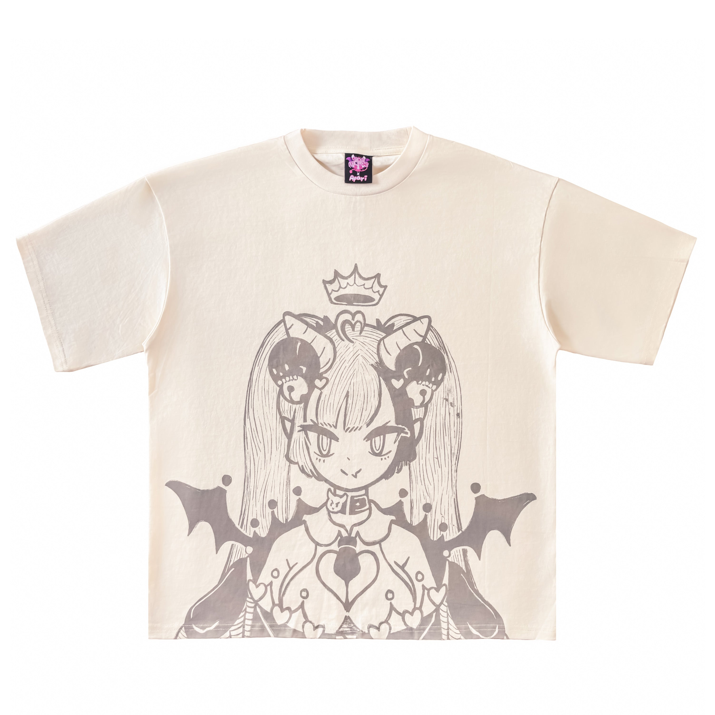 Ironmouse Portrait Cream T-Shirt – Apari