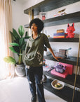 Bunny Wisp Button Down Green