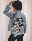 Sakura Kitsune Jean Jacket