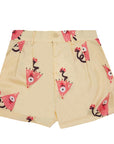 Women's Pleated Kasa Obake Shorts