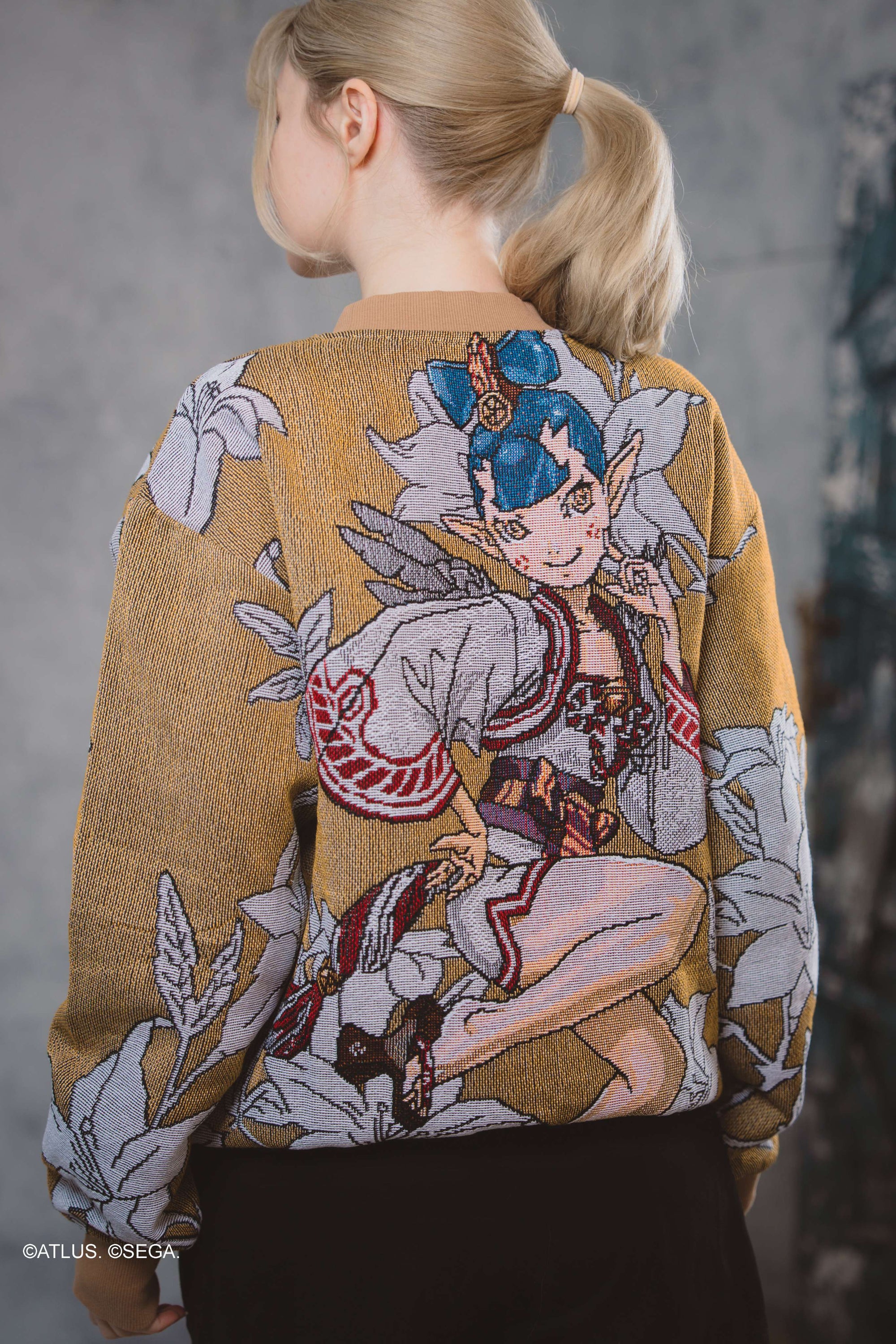 SMTV Amanozako Woven Sweater