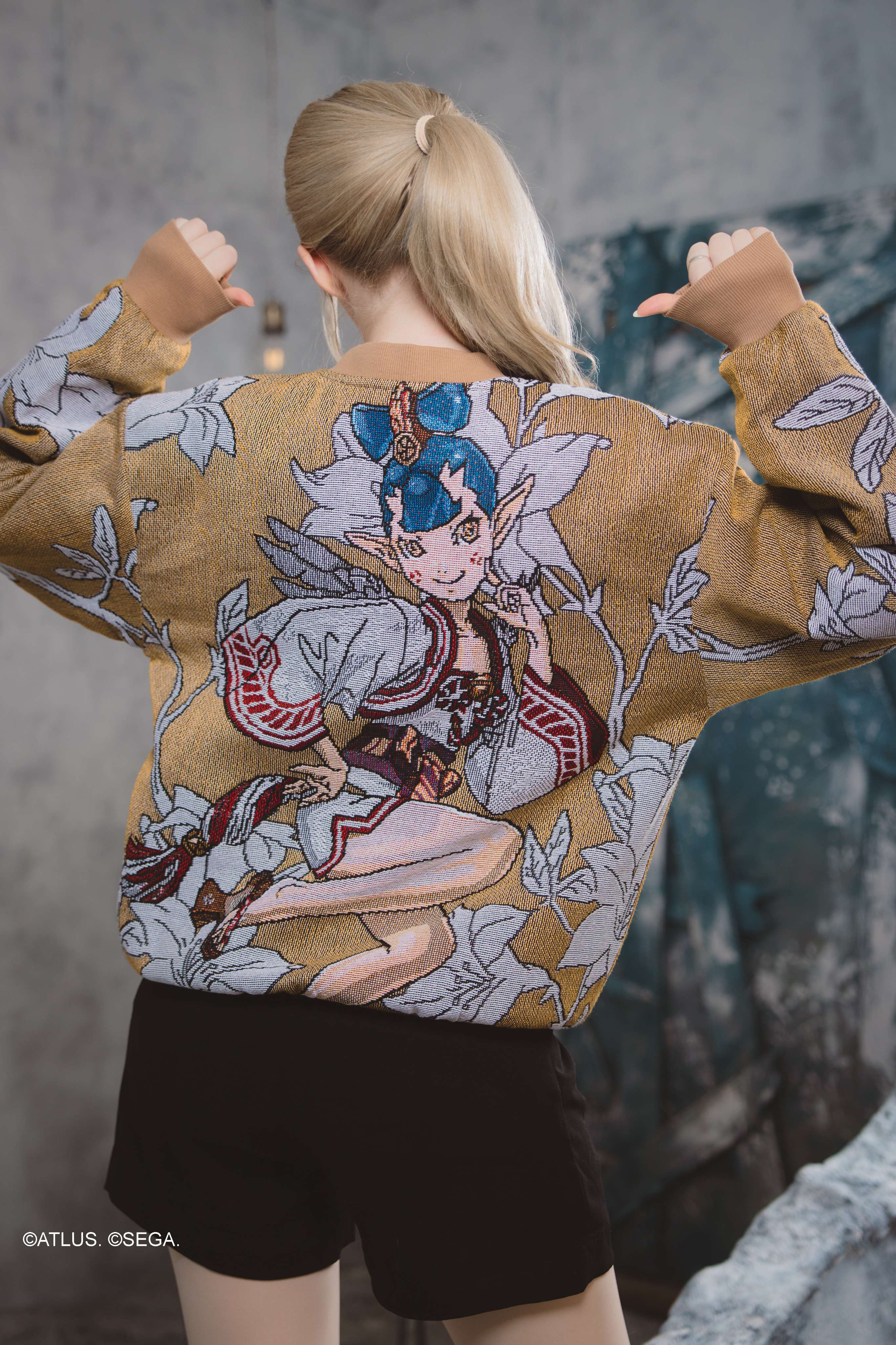 SMTV Amanozako Woven Sweater – Apari
