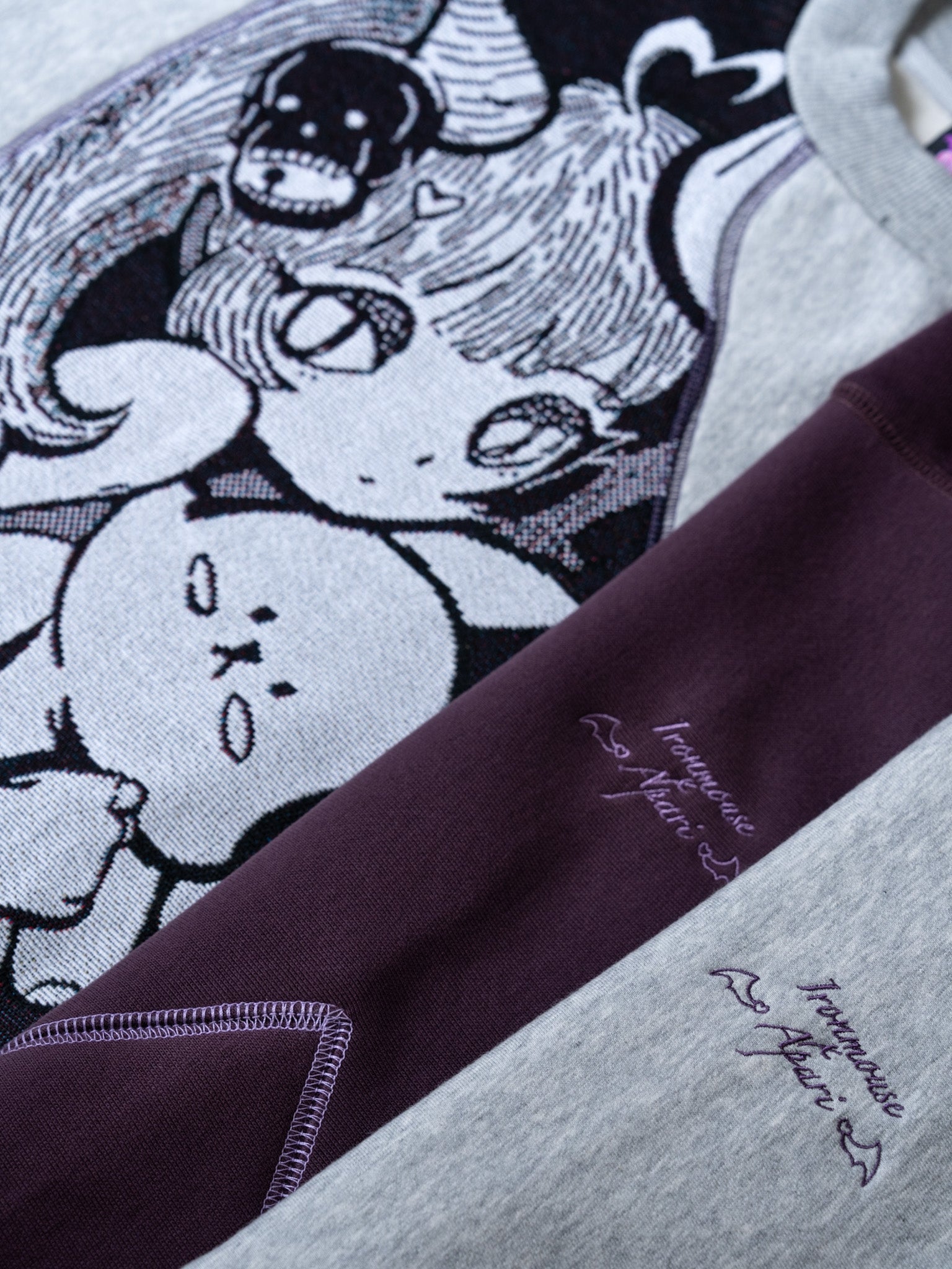 Ironmouse Woven Royal Plum Sweater – Apari