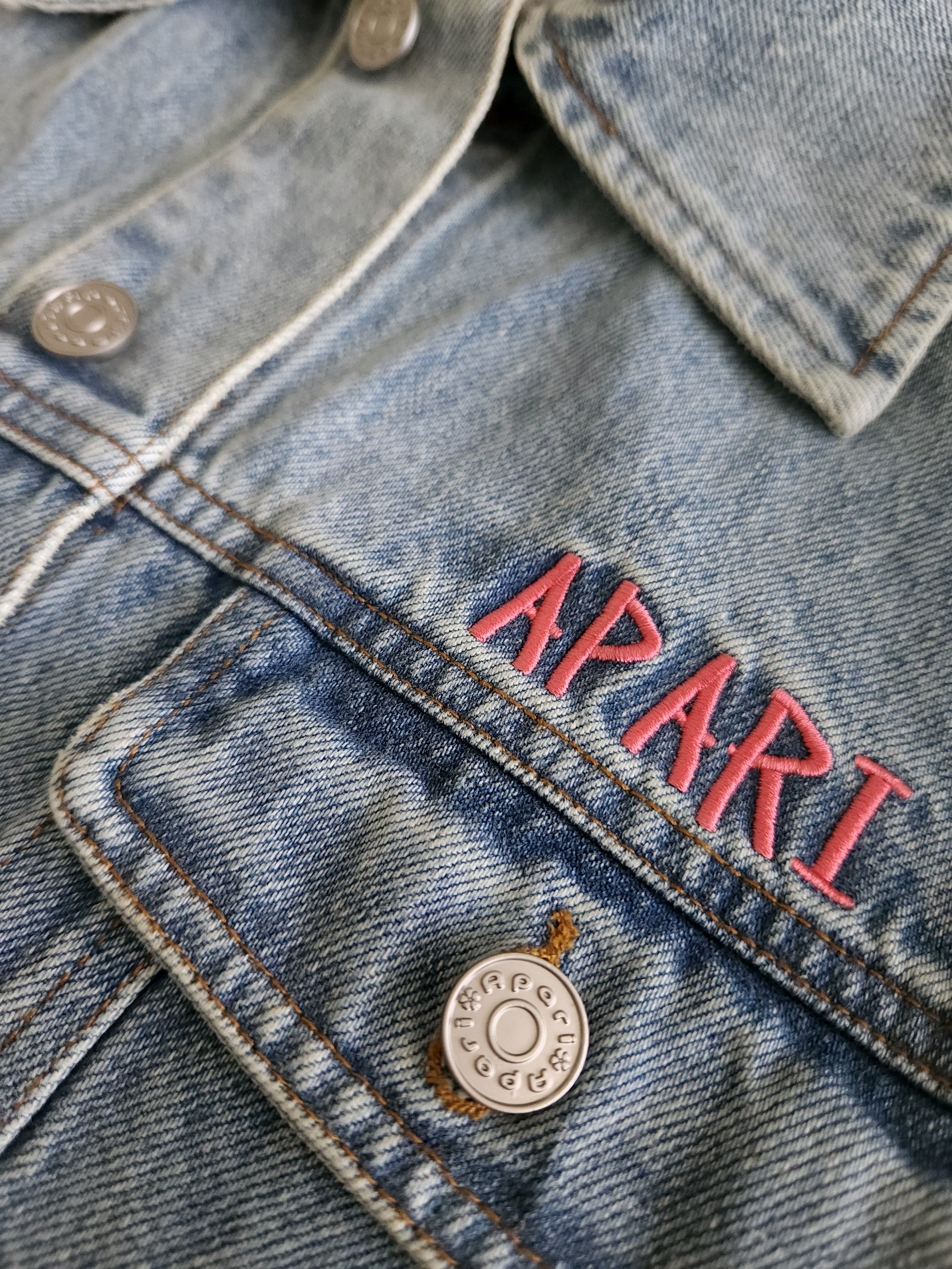 Sakura Kitsune Jean Jacket