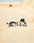 Spilled Ink T-Shirt Cream