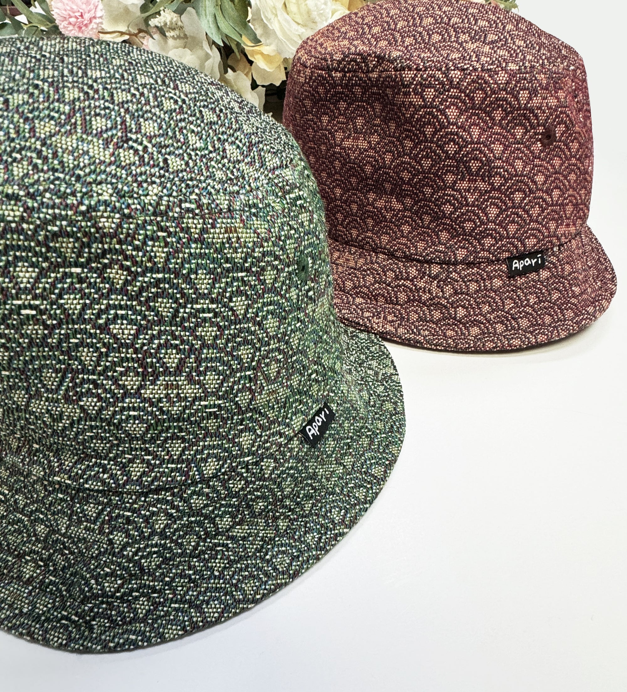 Kuo Wave Bucket Hat Maroon