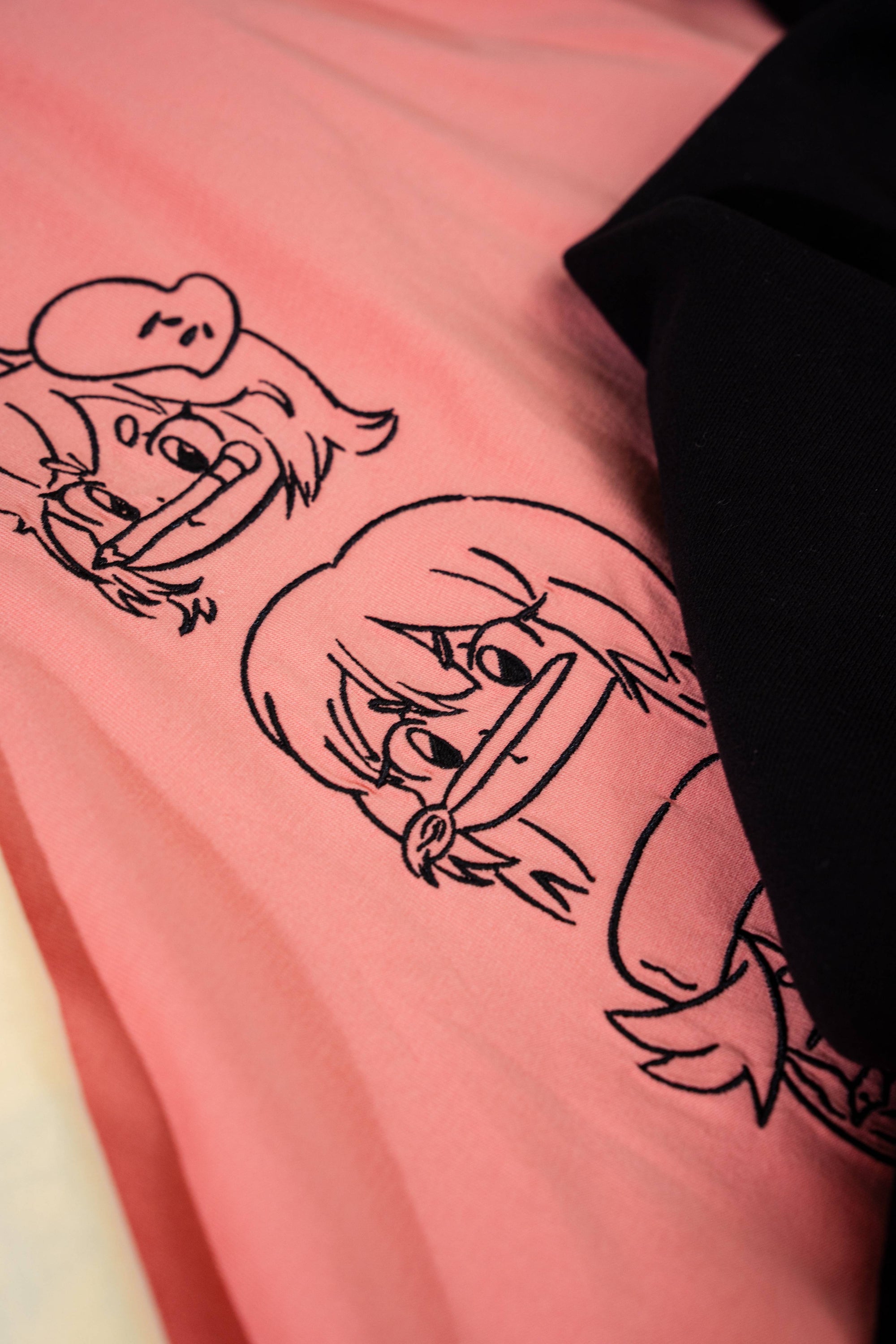Spilled Ink T-Shirt Red