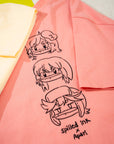 Spilled Ink T-Shirt Red