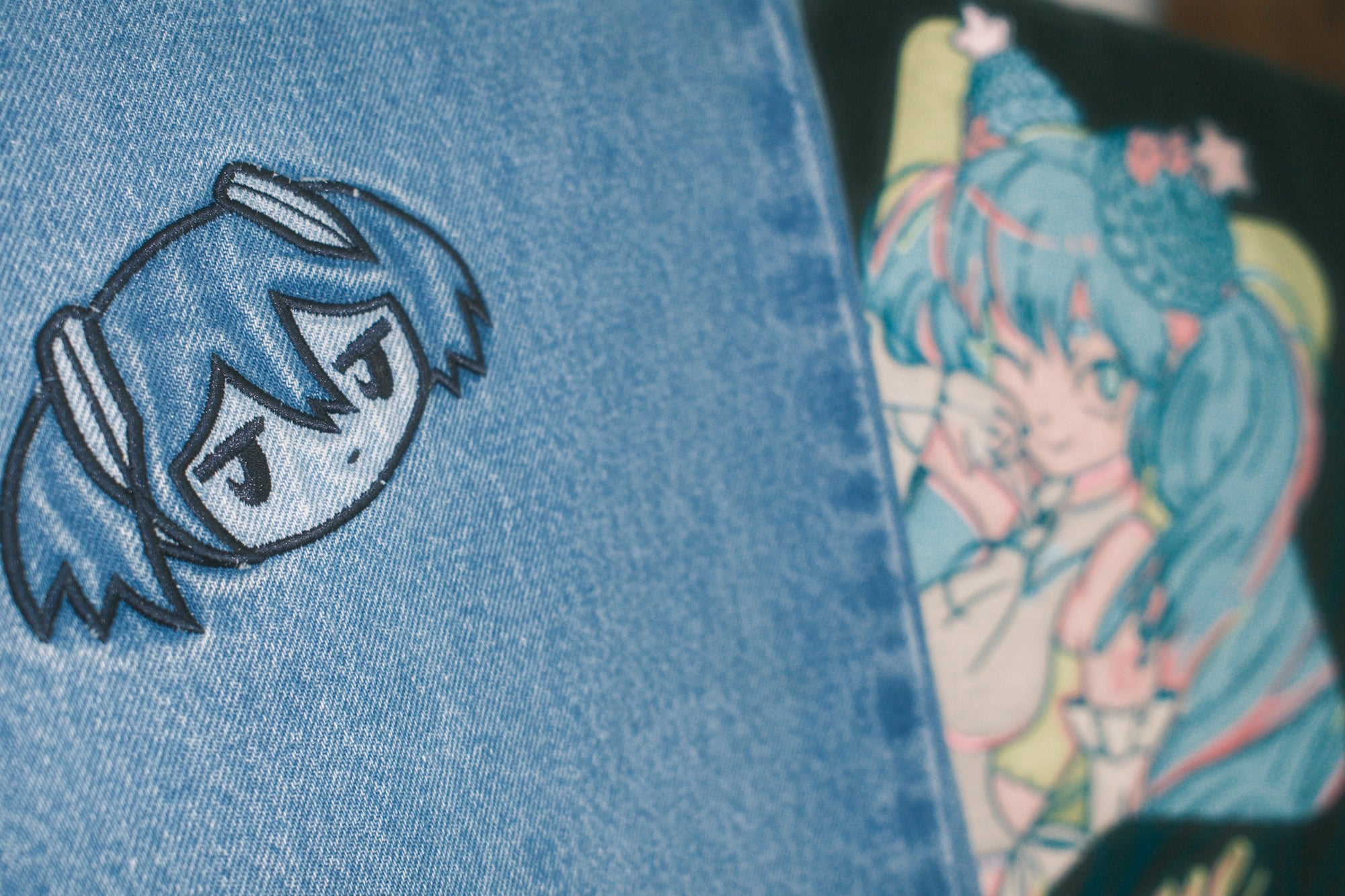 MIKU EXPO Denim Jeans