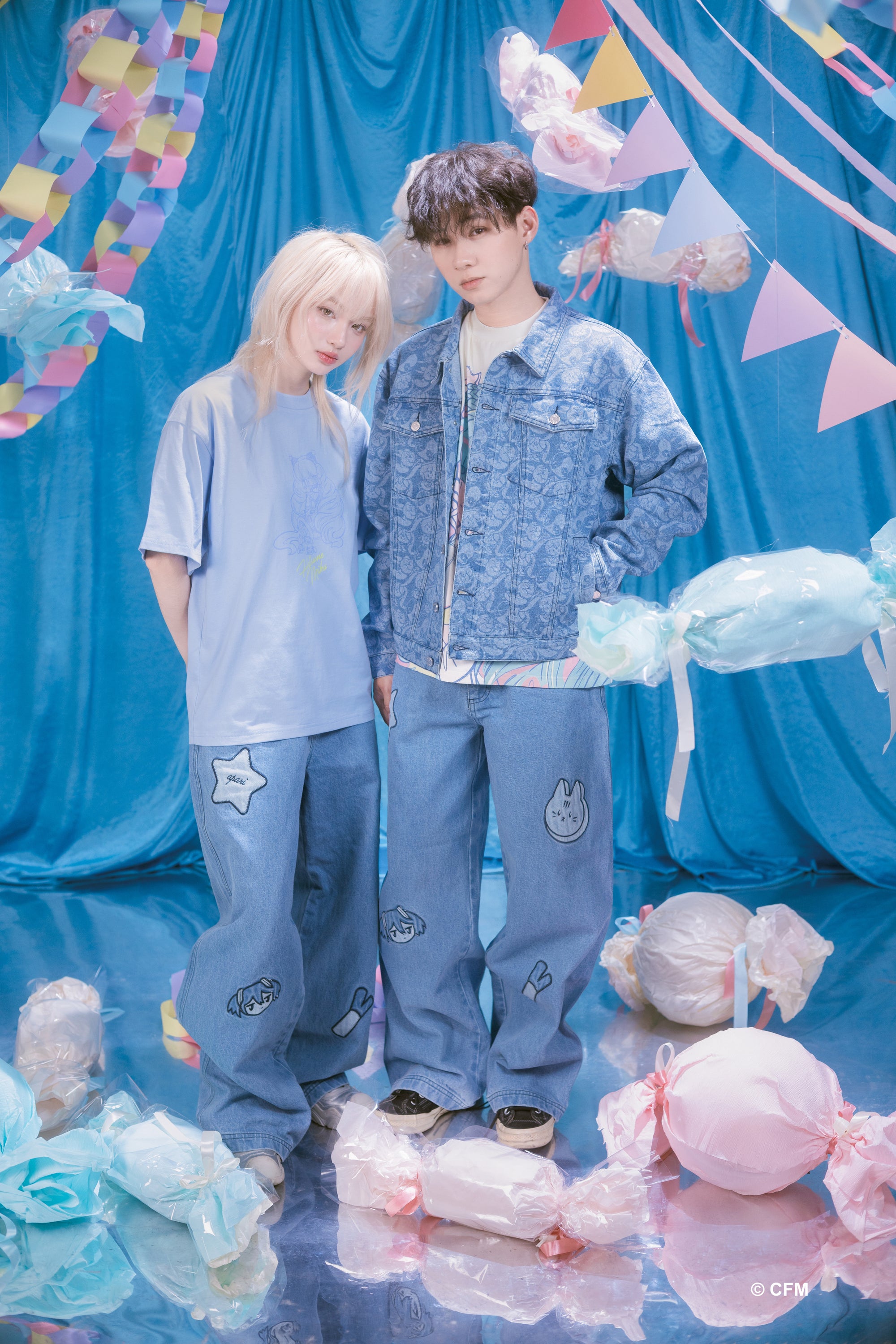MIKU EXPO Denim Jeans