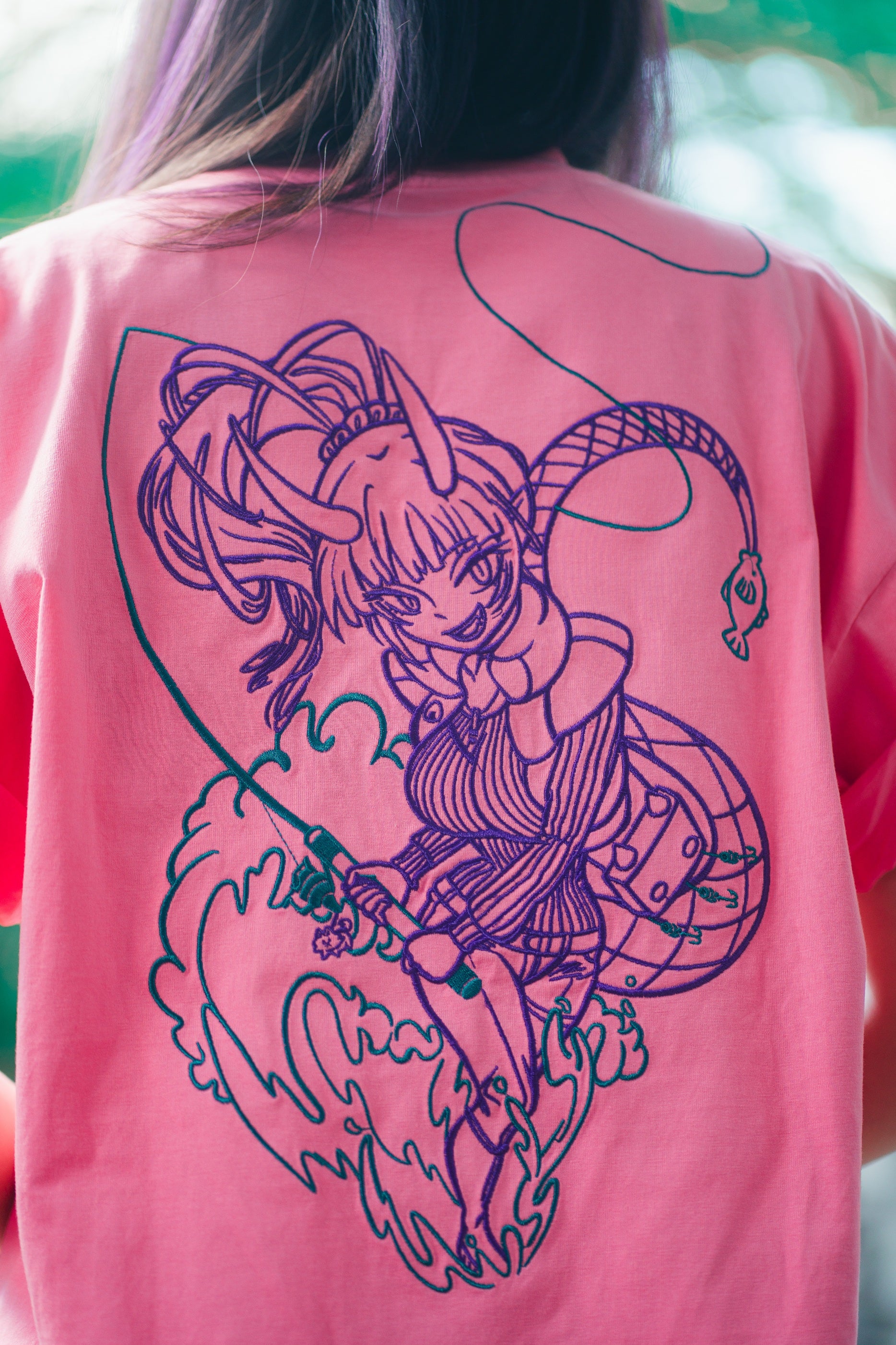 Onigiri Embroidered T-Shirt
