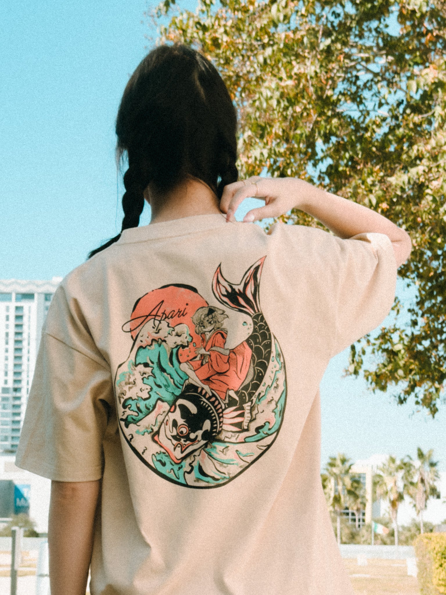 Carp T-Shirt Cream