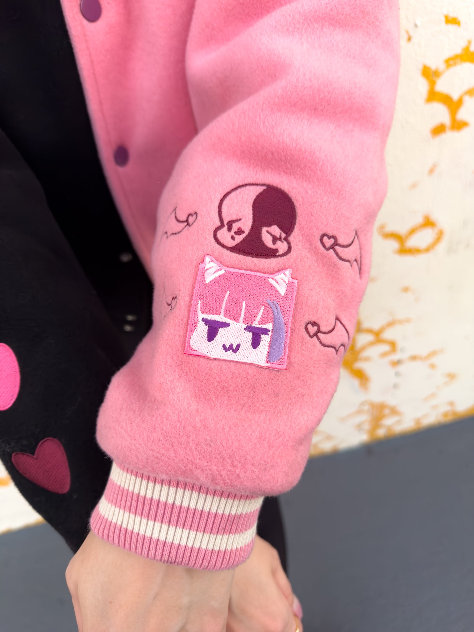 Ironmouse Varsity Jacket Split