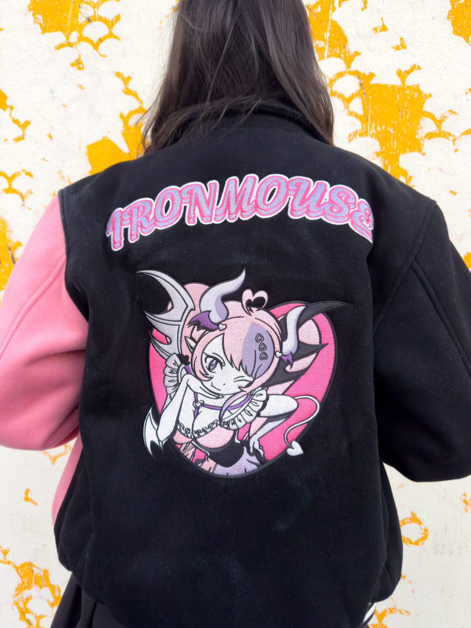 Ironmouse Varsity Jacket Split