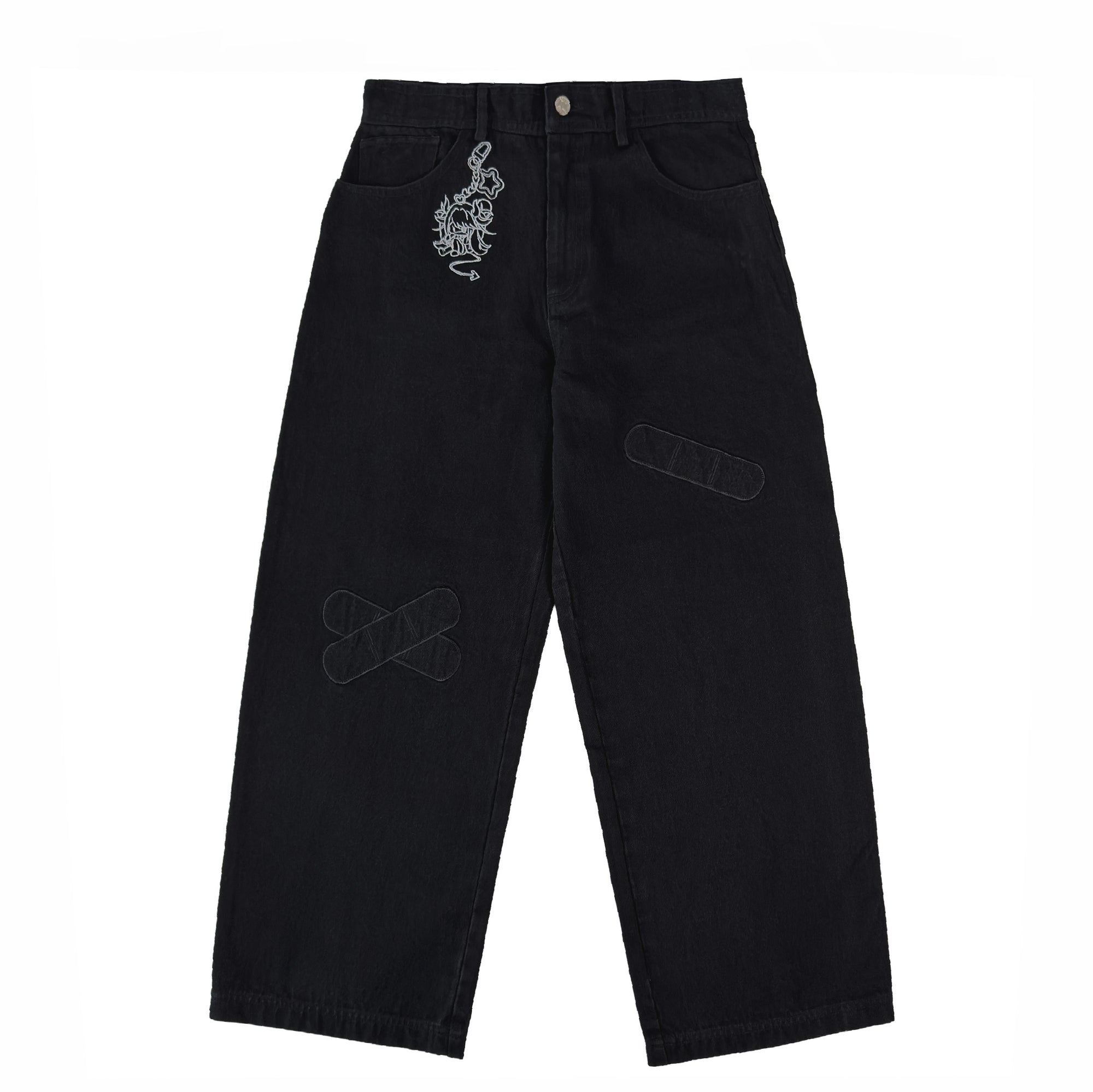 IM Keychain Denim Jeans